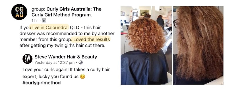 Curly Girl Australia Recommendation