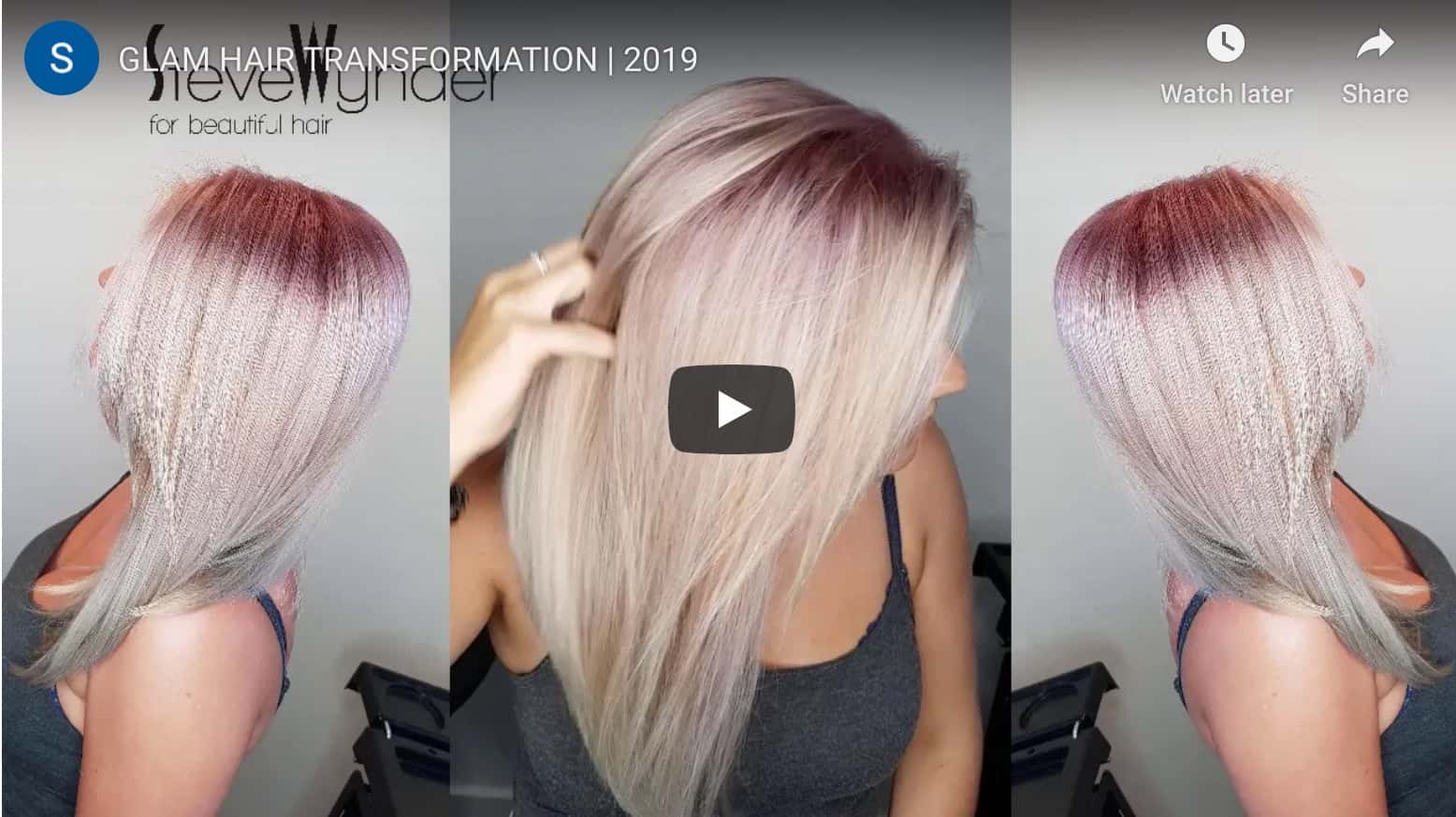 hair colour transformation