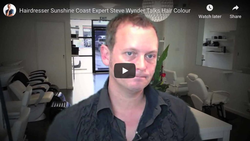 Steve Wynder talks about hair colour